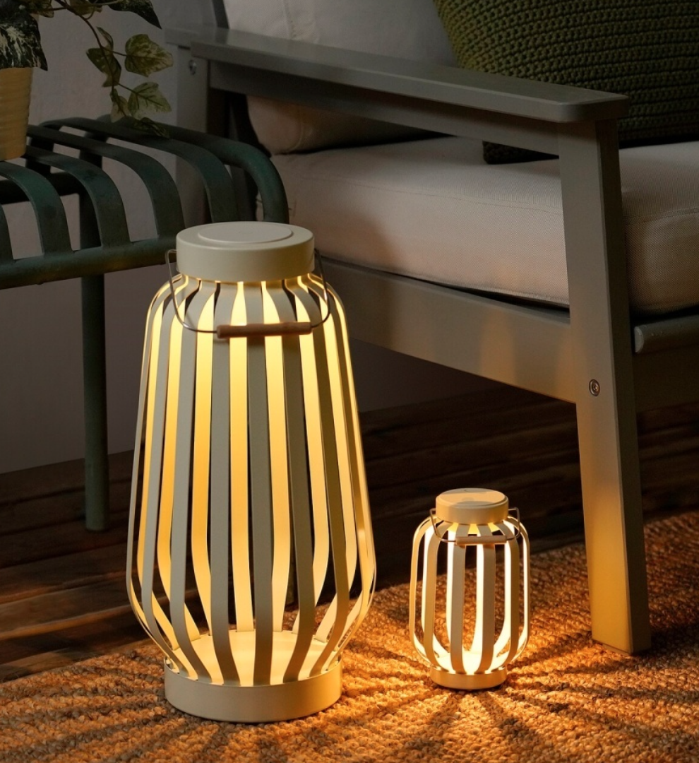 IKEA Sommarlånke Electric Lantern 805.597.15 for Outdoor & Indoor, 6 7/8" or 17cm  Design H Klarqvist / W Chong - Image 4